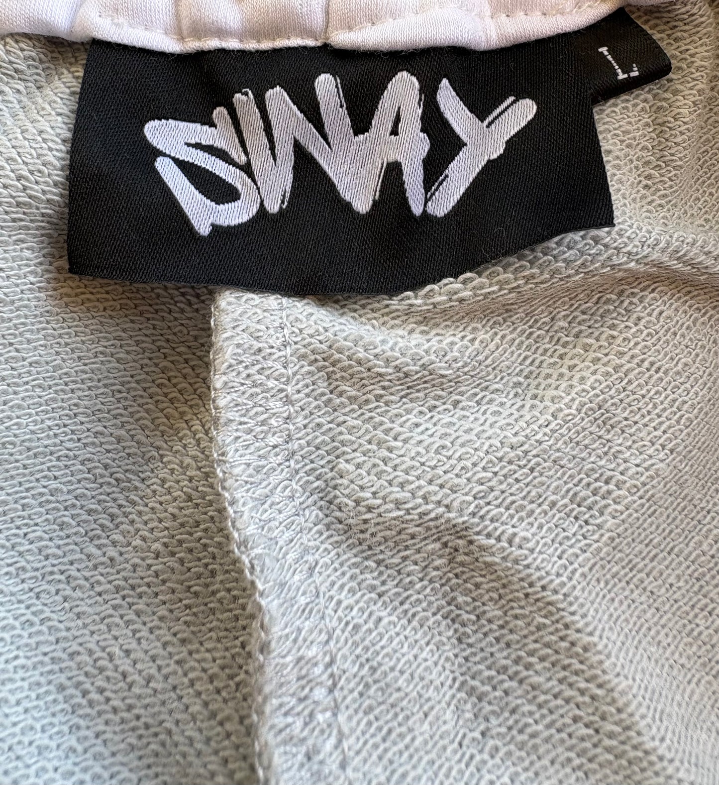 Sway Grey & White Shorts