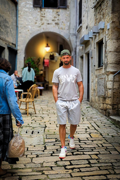 Sway Grey & White T-shirt