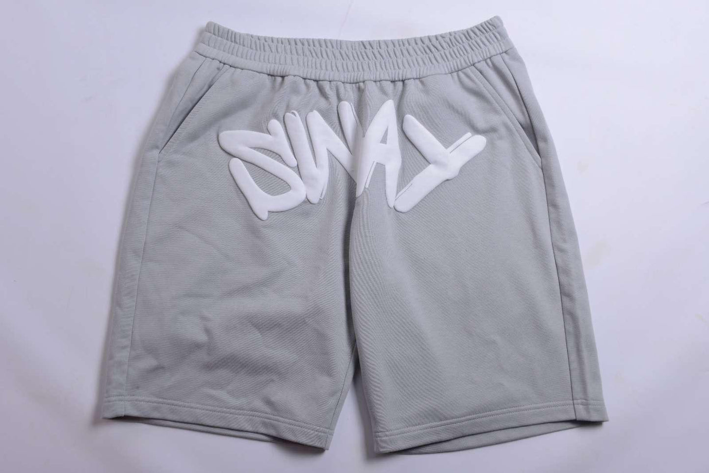 Sway Grey & White Shorts